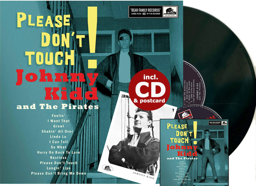 Kidd ,Johnny - Please Don't Touch! ( 10 Inch Lp +cd )